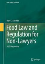 Food Law and Regulation for Non-Lawyers A US Perspective