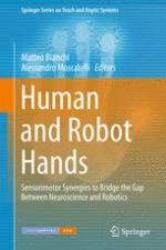 Human and robot hands : sensorimotor synergies to bridge the gap between neuroscience and robotics