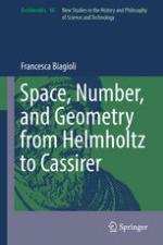 Space, Number, and Geometry from Helmholtz to Cassirer