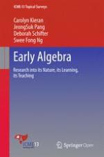 Early Algebra : Research into its Nature, its Learning, its Teaching