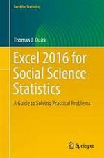 Excel 2016 for Social Science Statistics