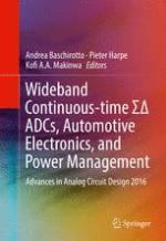 Wideband Continuous-Time Adcs, Automotive Electronics, and Power Management