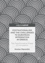 Postnationalism and the Challenges to European Integration in Greece : the Transformative Power of Immigration