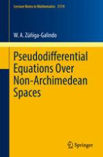 Pseudodifferential Equations over Non-Archimedean Spaces.