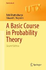 A Basic Course in Probability Theory.