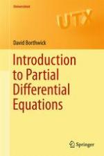 Introduction to Partial Differential Equations.