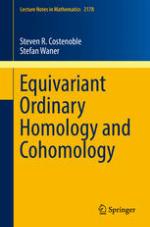 Equivariant Ordinary Homology and Cohomology.