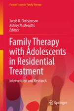 Family Therapy with Adolescents in Residential Treatment : Intervention and Research