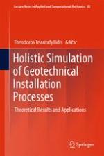 Holistic Simulation of Geotechnical Installation Processes Theoretical Results and Applications