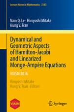 Dynamical and geometric aspects of Hamilton-Jacobi and linearized Monge-Ampère equations : VIASM 2016
