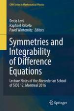 Symmetries and integrability of difference equations : lecture notes of the Abecederian School of SIDE 12, Montreal 2016