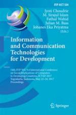 Chapter: 'An Analysis of Accountability Concepts for Open Development' from book: Information and Communication Technologies for Development: 14th IFIP WG 9.4 International Conference on Social Implications of Computers in Developing Countries, ICT4D 2017, Yogyakarta, Indonesia, May 22-24, 2017, Proceedings