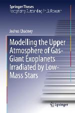 Modelling the Upper Atmosphere of Gas-giant Exoplanets Irradiated by Low-mass Stars