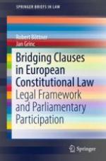 Bridging clauses in European constitutional law : legal framework and parliamentary participation