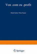 Von .com zu .profit Strategien für das Electronic Business der 2. Generation
