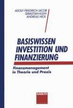 Basiswissen investition und finanzierung