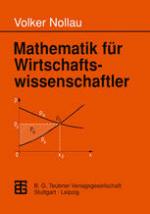 Mathematik für Wirtschaftswissenschaftler