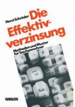 Die Effektivverzinsung Methoden und Muster für Taschenrechner