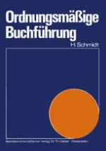 Ordnungsmäßige Buchführung.