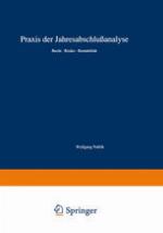 Praxis der Jahresabschlußanalyse Recht · Risiko · Rentabilität