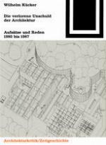 Die verlorene Unschuld der Architektur Aufsätze und Reden 1980 bis 1987