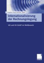Internationalisierung der Rechnungslegung IAS und US-GAAP im Wettbewerb