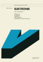 Elektronik Lehr- und Arbeitsbuch. Einführung in Analogtechnik, Digitaltechnik, Leistungselektronik, Speicherprogrammierbare Steuerungen