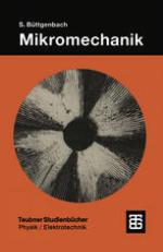 Mikromechanik : Einführung in Technologie und Anwendungen
