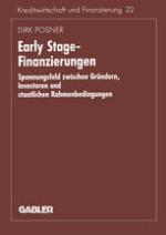 Early stage-finanzierungen : spannungsfeld zwischen grndern, investoren und staatlichen ...