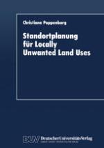 Standortplanung für Locally Unwanted Land Uses Modellansätze zur Entscheidungsfindung