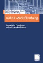 Online-Marktforschung Theoretische Grundlagen und praktische Erfahrungen