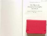 Die klassische deutsche Philosophie nach Kant : Systeme der reinen Vernunft und ihre Kritik, 1785-1845