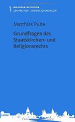 Grundfragen des Staatskirchen- und Religionsrechts