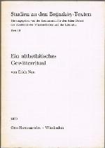 Ein Althethitisches Gewitterritual