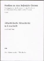 Althethitische Ritualtexte In Umschrift