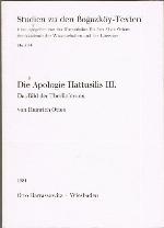 Die Apologie Hattusilis III