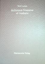 Reference grammar of Amharic