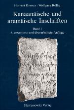 Kanaanaische Und Aramaische Inschriften