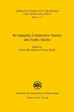 Re-Engaging Comparative Semitic and Arabic Studies