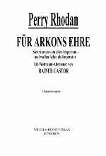 Für Arkons Ehre