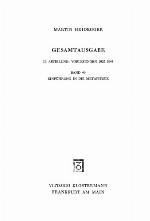 Gesamtausgabe, Abteilung II