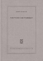 Vom Wesen der Wahrheit