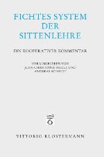 Fichtes System Der Sittenlehre