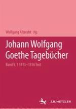 Tagebücher. Bd. V, 1, 1813-1816, Text