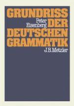 Grundriss Der Deutschen Grammatik