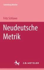 Neudeutsche Metrik Sammlung Metzler, 112