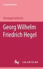 Georg Wilhelm Friedrich Hegel Sammlung Metzler, 182