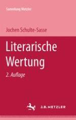 Literarische Wertung