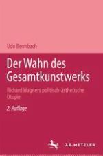 Der Wahn des Gesamtkunstwerks : Richard Wagners politisch-ästhetische Utopie.