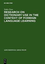 Research On Dictionary Use In The Context Of Foreign Language Learning